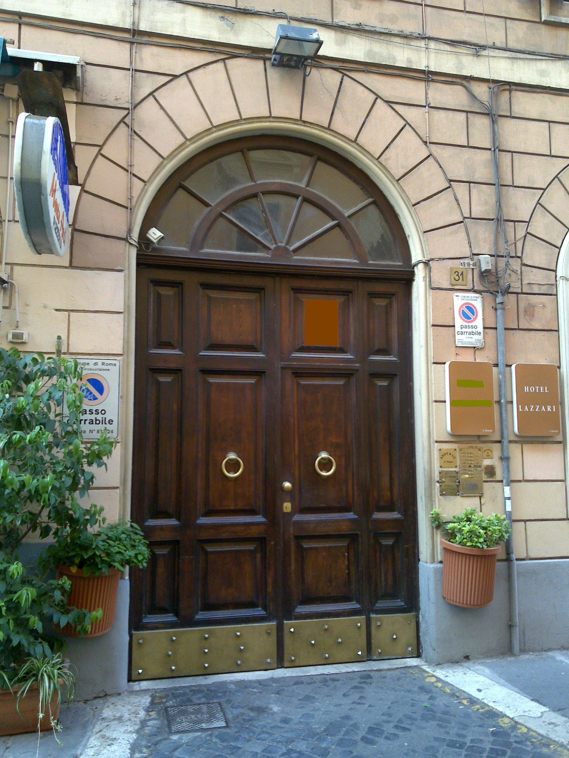 Hotel Lazzari Roma Exterior foto